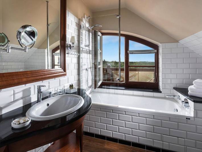 Ferienhaus für 3 Personen, mit Terrasse und Sauna sowie Ausblick, mit Haustier in Leba - 4