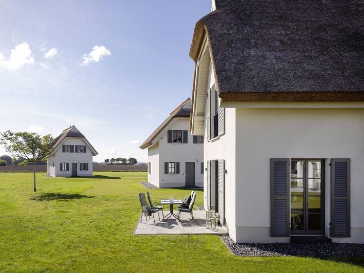 Ferienhaus für 4 Personen, mit Ausblick und Garten sowie Kinderpool