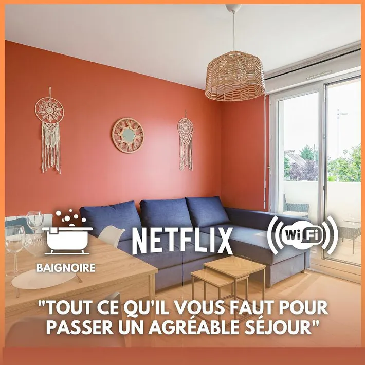Appartement de vacances pour 4 personnes, avec terrasse, animaux acceptés - 1
