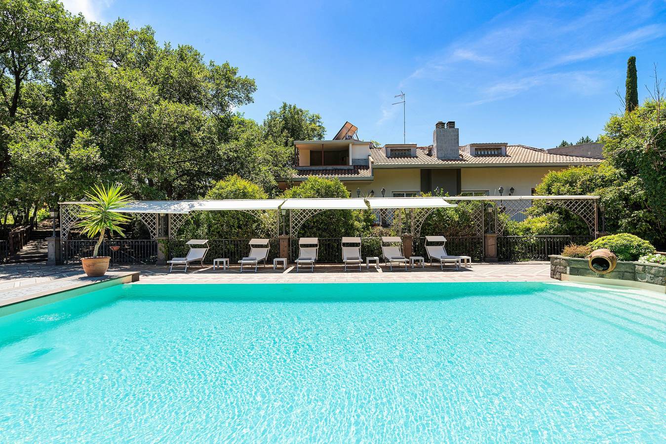 Sizilianische Villa "La Vittoria" mit Meerblick, Pool und Wlan in San Giovanni La Punta, Catania Provinz
