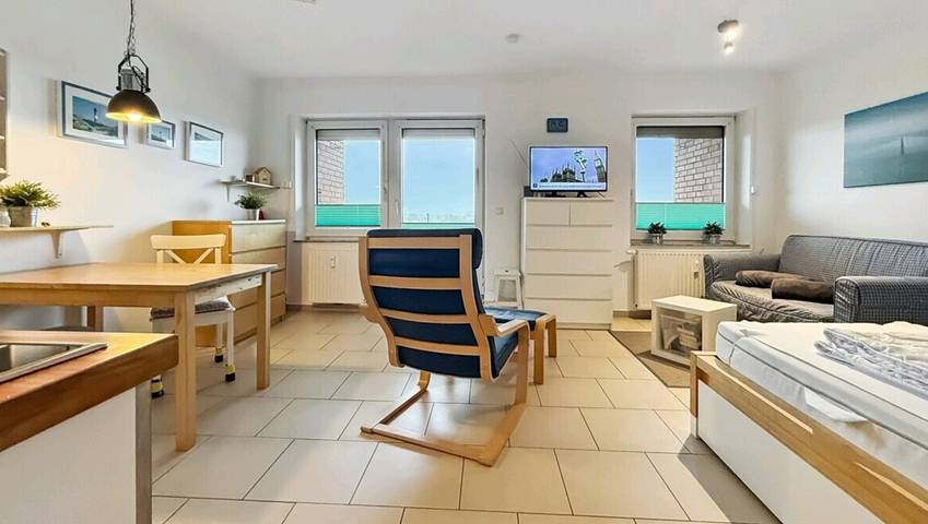 Ferienwohnung für 2 Personen, mit Balkon in Dornum - 3