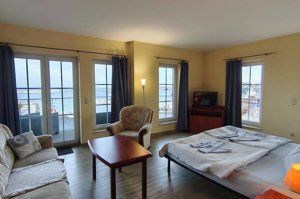 Pension Hafenblick - Terrasse und Hafenblick 2 in Barth, Vorpommern-Rügen