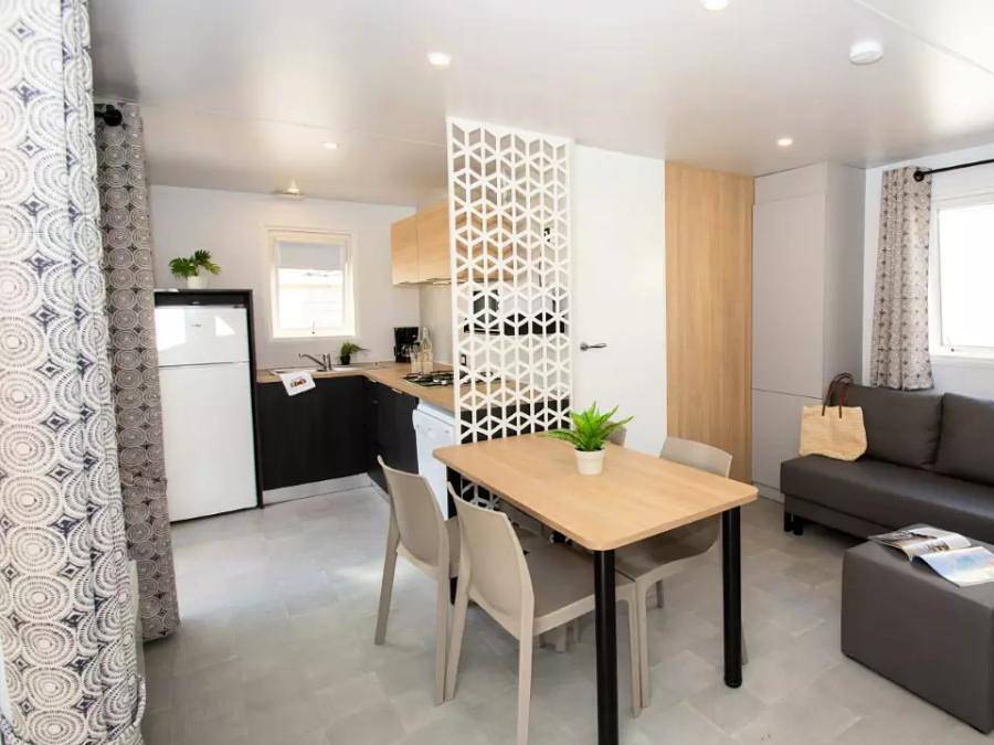 Camping Les Pêcheurs - Mobile home 4 persons - 3 Rooms 4 People Air-conditioned in Fayence, Draguignan region