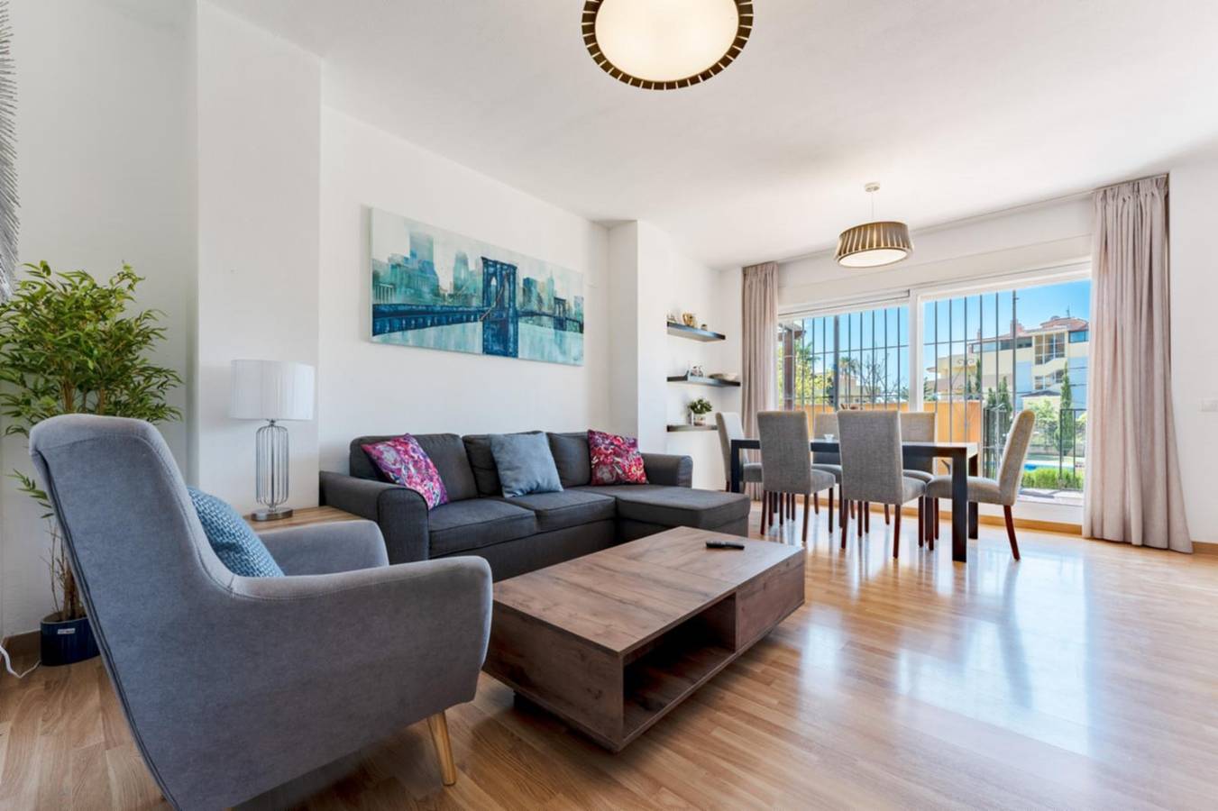 Entire apartment, Holiday apartment for 4 people with balcony/terrace in La Cala de Mijas, Mijas