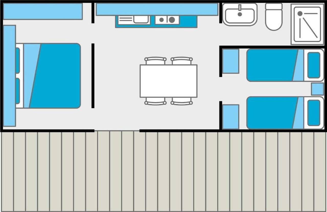 Camping Village Internazionale Sottomarina Holiday für 4 Personen in Chioggia, Venedig Provinz
