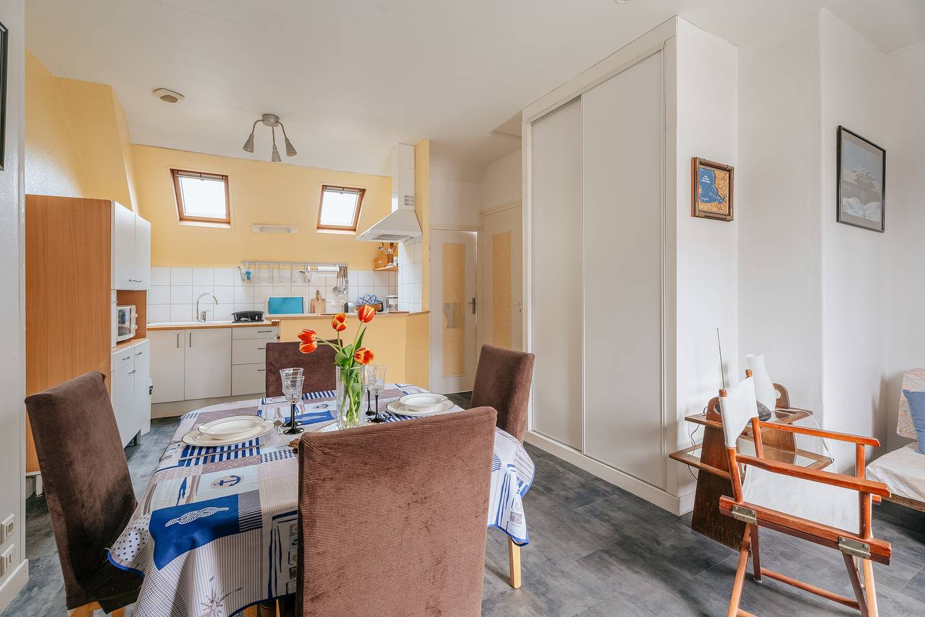 Ganze Wohnung, Ferienwohnung 'Cancale Centre-ville - Mer' mit Wi-Fi und Privatem Parkplatz in Cancale, Mont-Saint-Michel-Bucht