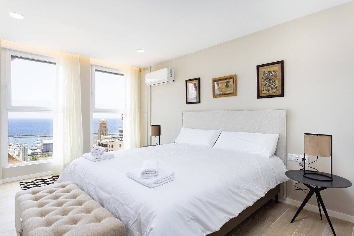 Apartamento entero, Home2Book Stylish Sea Views Studio Santa Cruz in Distrito Centro-Ifara, Santa Cruz de Tenerife