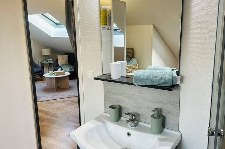 Apartamento entero, Cozy 45m2 apartment, 5-min walk to city center, Grand Jard in Châlons-en-Champagne, Marne