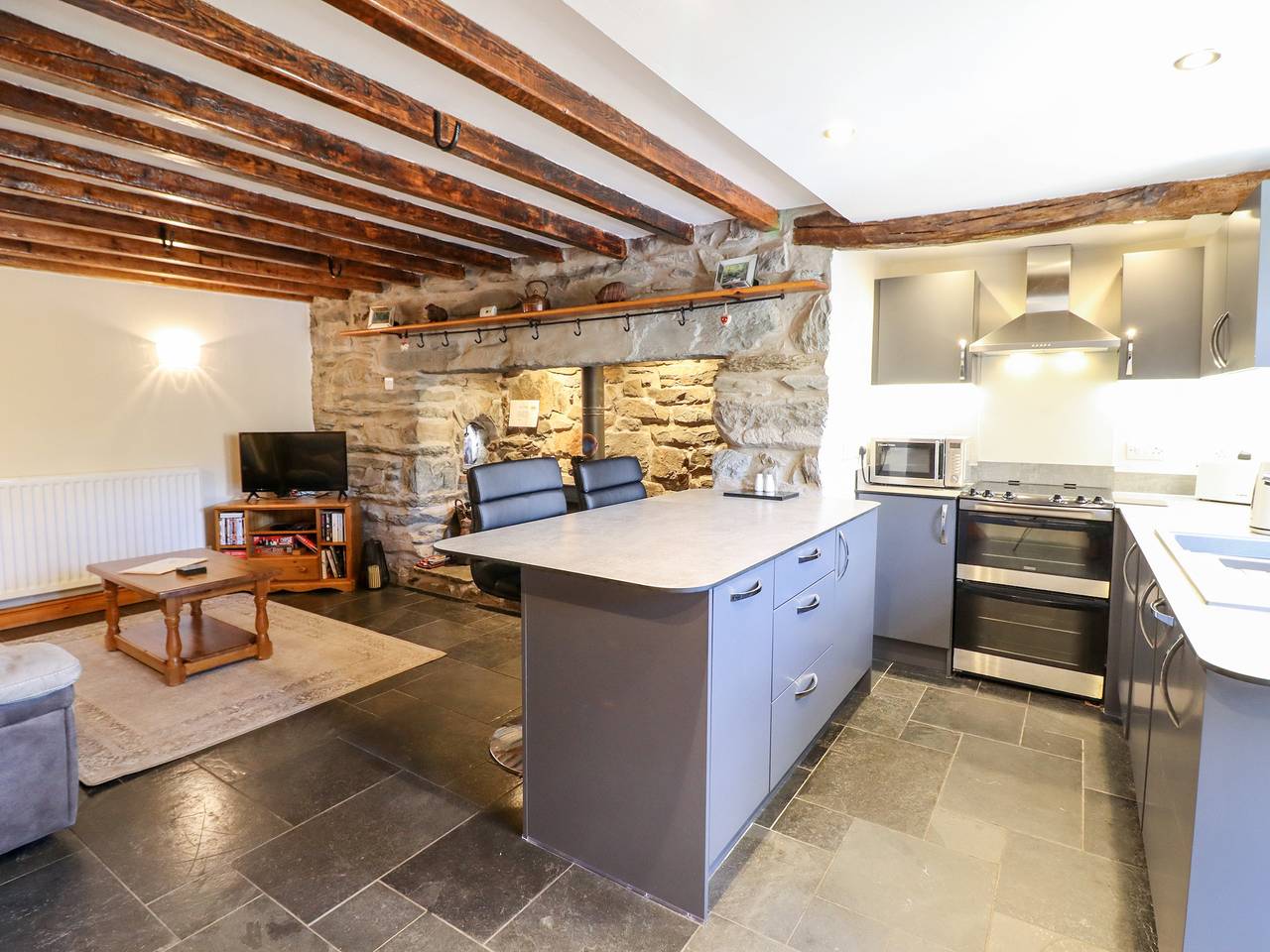 Cottage für 3 Personen mit Garten in Snowdonia