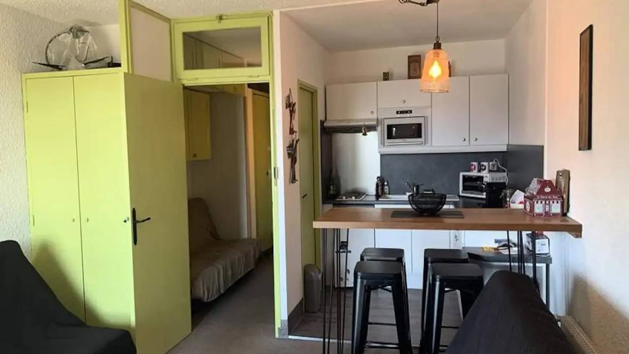 Ganze Ferienwohnung, Ferienwohnung für 4 Personen (33 m²) in Praloup in Pra-Loup, Uvernet-Fours