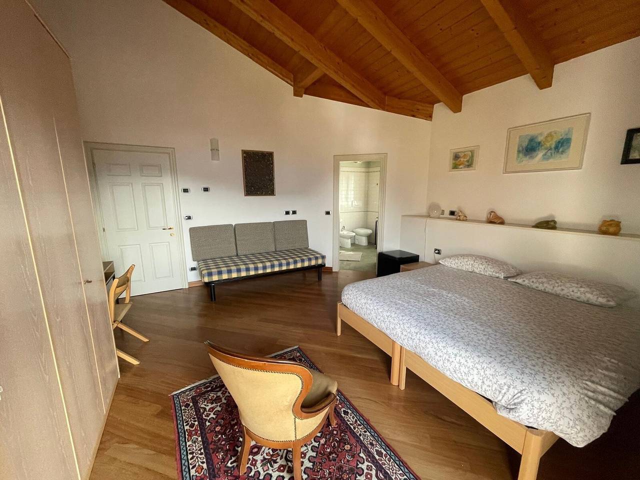 Zimmer Viola mit Bergblick, Gemeinschaftsgarten und Wlan in Bivedo-Larido-Marazzone, Bleggio Superiore