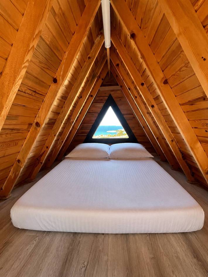 Privater Bungalow mit Meerblick in Karaburun Die Natur erwartet Sie in Türkische Ägäis