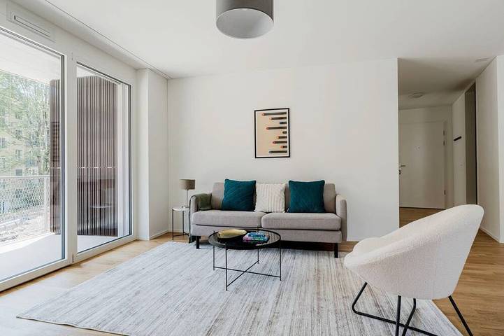 Appartement de vacances pour 2 personnes, avec balcon, animaux acceptés à Zurich
