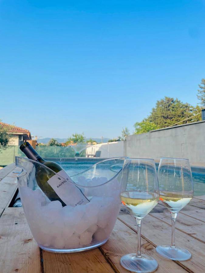 Casa vacanza per 2 persone, con piscina e panorama nonché sauna e giardino, con animali domestici in Zagarolo