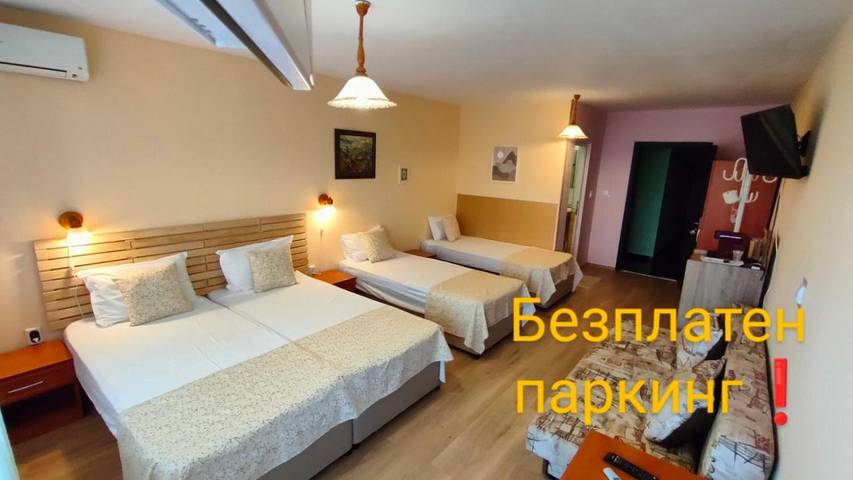Hotel dla 4 osób, z widok i ogród w Primorsko