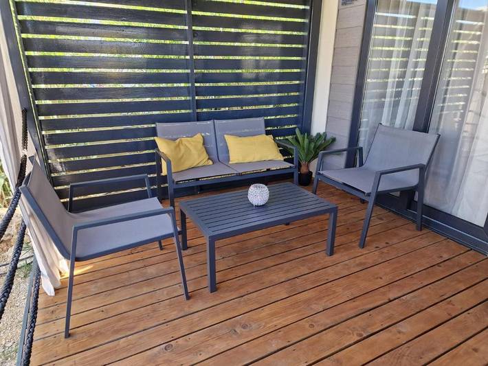 Camping für 6 Personen, mit Garten und Ausblick auf Pag - 4