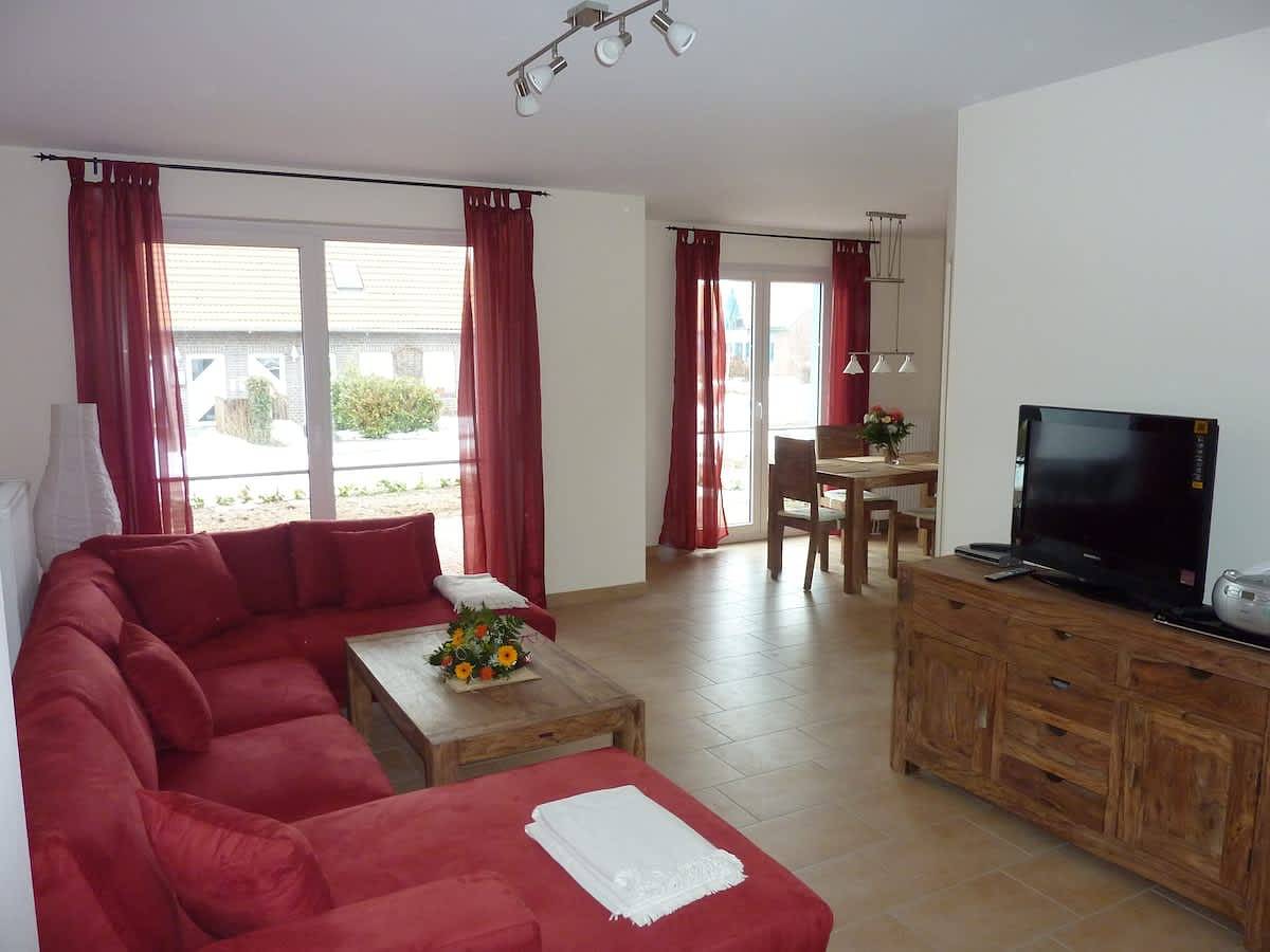 Ganze Wohnung, Ferienwohnung für 4 Personen mit Balkon/Terrasse in Ostseebad Rerik, Rerik