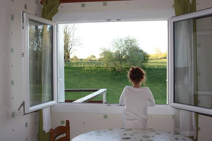 Maison de vacances pour 5 personnes, avec Jardin à Condat
