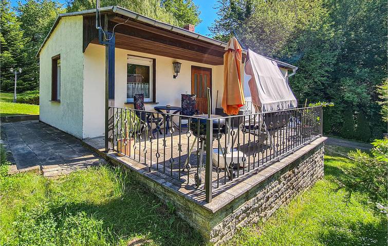 Ferienhaus für 3 Personen, mit Terrasse und Garten in Harzgerode