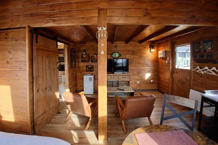Maison de campagne pour 2 personnes, avec jardin et vue, animaux acceptés à Saint-Blimont - 3