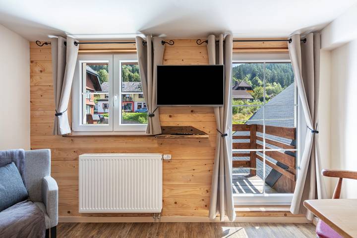 Hel lägenhet, Holiday Apartment '3' with Mountain View, Balcony and Wi-Fi in Menzenschwand-Vorderdorf (St. Blasien), Sankt Blasien