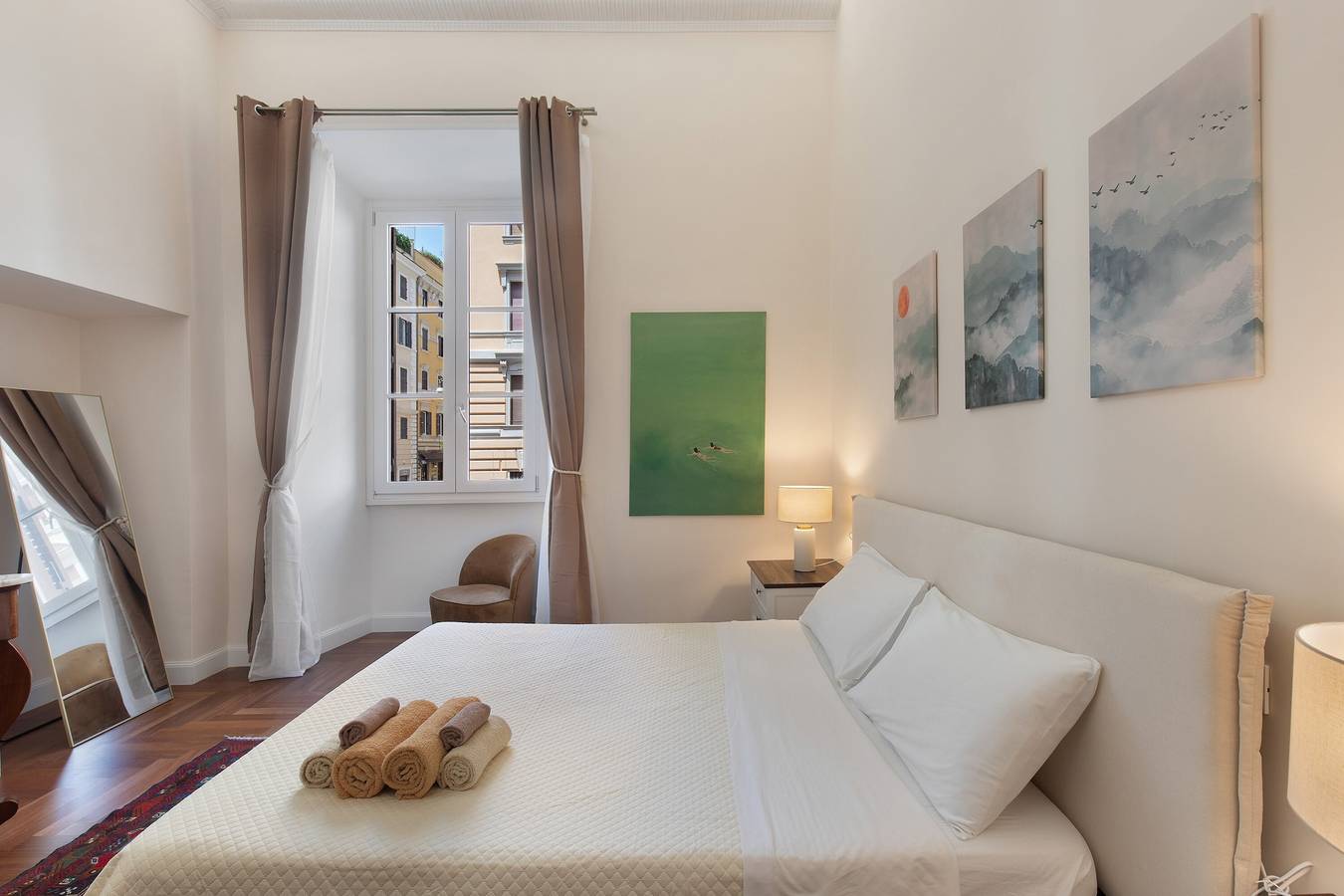 Cały apartament, Apartament wakacyjny dla 7 osób z balkon in Rzym, Prowincja Rzym