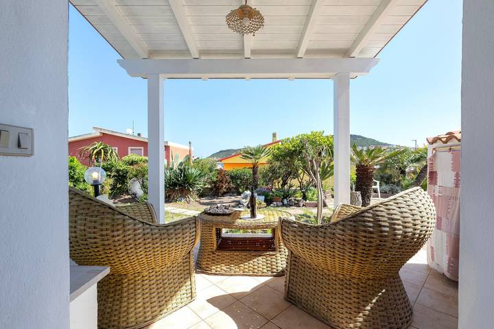 Ferienhaus für 4 Personen, mit Garten