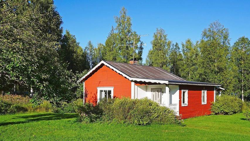 Vakantiehuis voor 6 personen, met uitzicht en tuin in Värmland