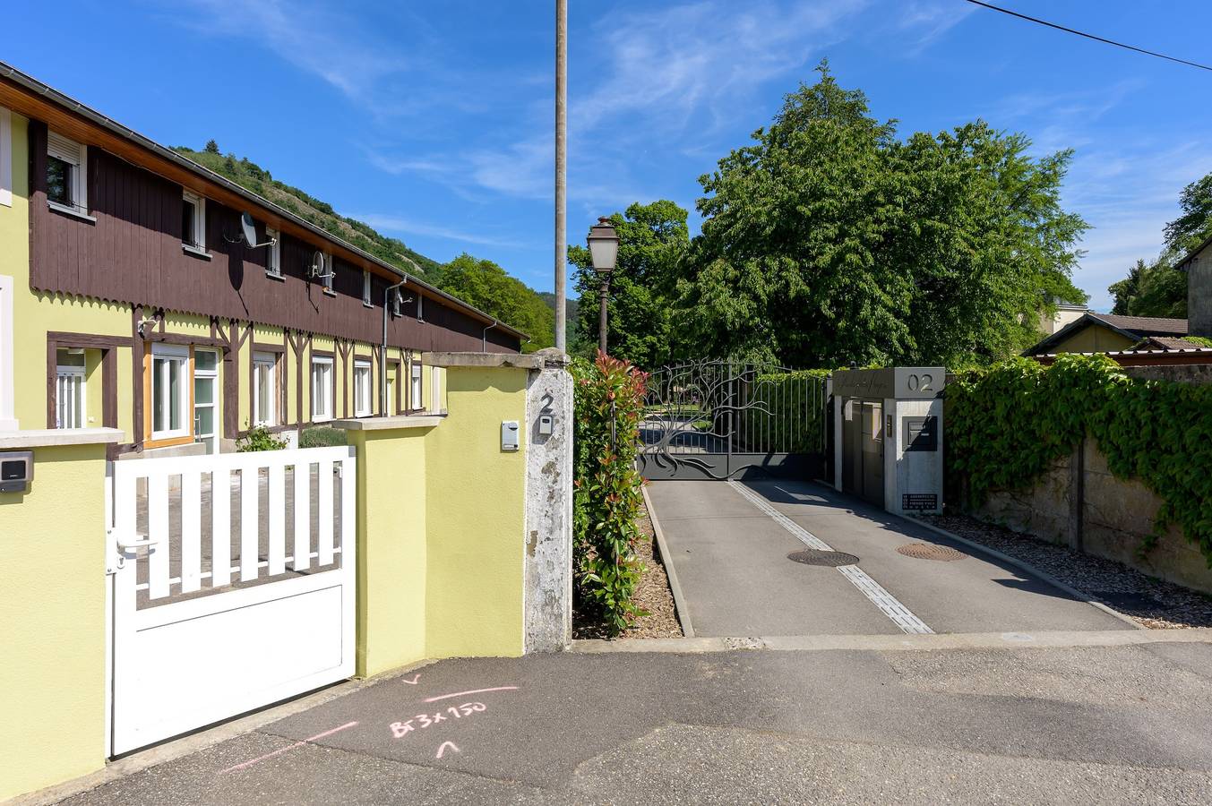 Ganze Wohnung, Appartement „L'annexe des Hêtres“: Bergblick, private Terrasse in Malmerspach, Regionaler Naturpark Belchen der Vogesen