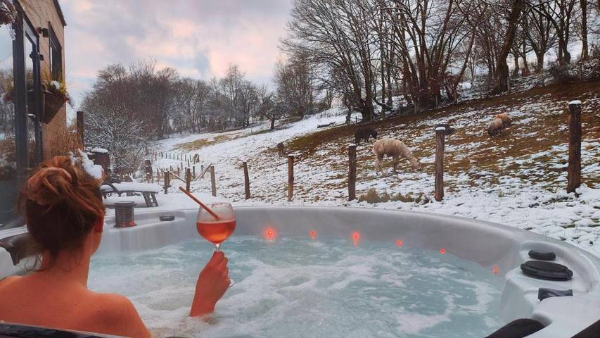 Location de vacances pour 3 personnes, avec jardin ainsi que jacuzzi et terrasse dans Redu - 3