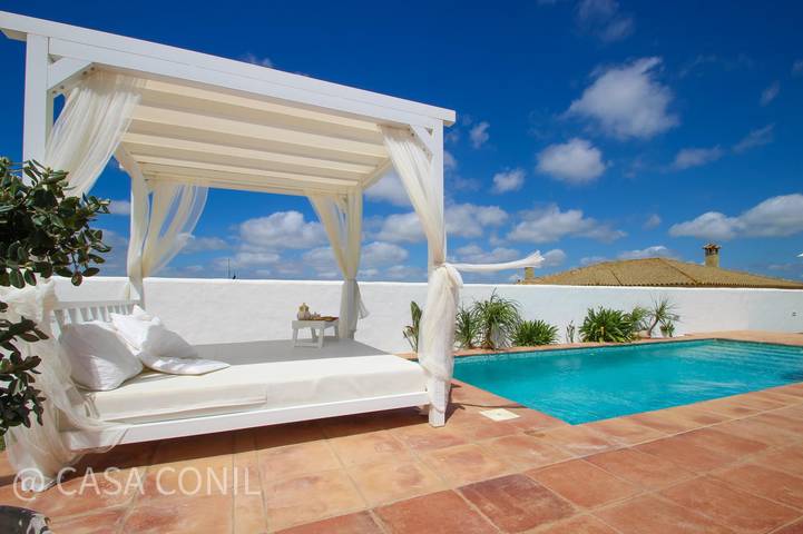 Location de vacances pour 7 personnes, avec jardin et piscine à Conil de la Frontera - 4