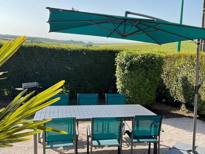 Maison de vacances pour 6 personnes, avec terrasse et vue