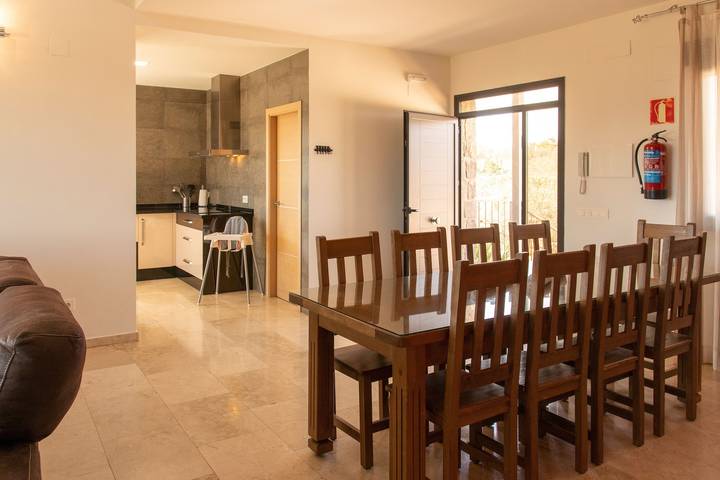 Villa Casa Rural la Montana 1 with pool, terraces and Wi-Fi in Chella, Valencia provins