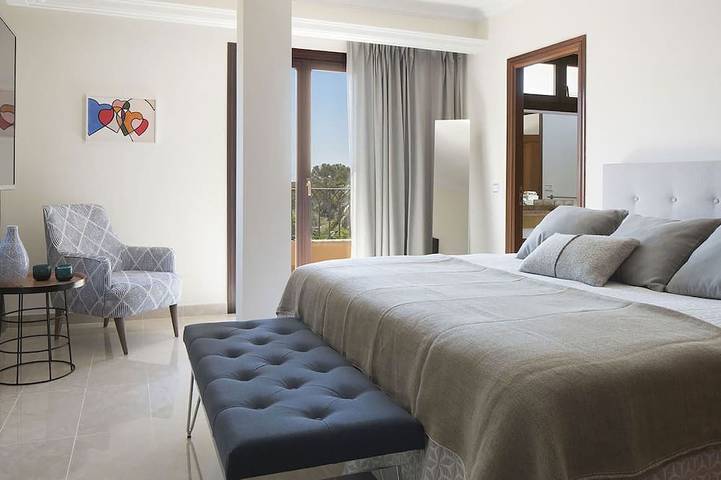 Villa für 12 Personen, mit Balkon und Whirlpool sowie Garten in Palma - 3