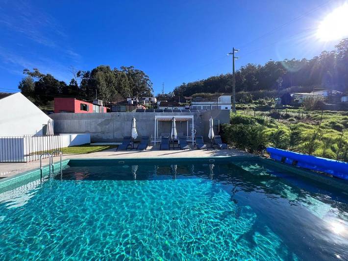 Bungalow für 4 Personen, mit Pool und Garten sowie Ausblick auf Madeira - 3