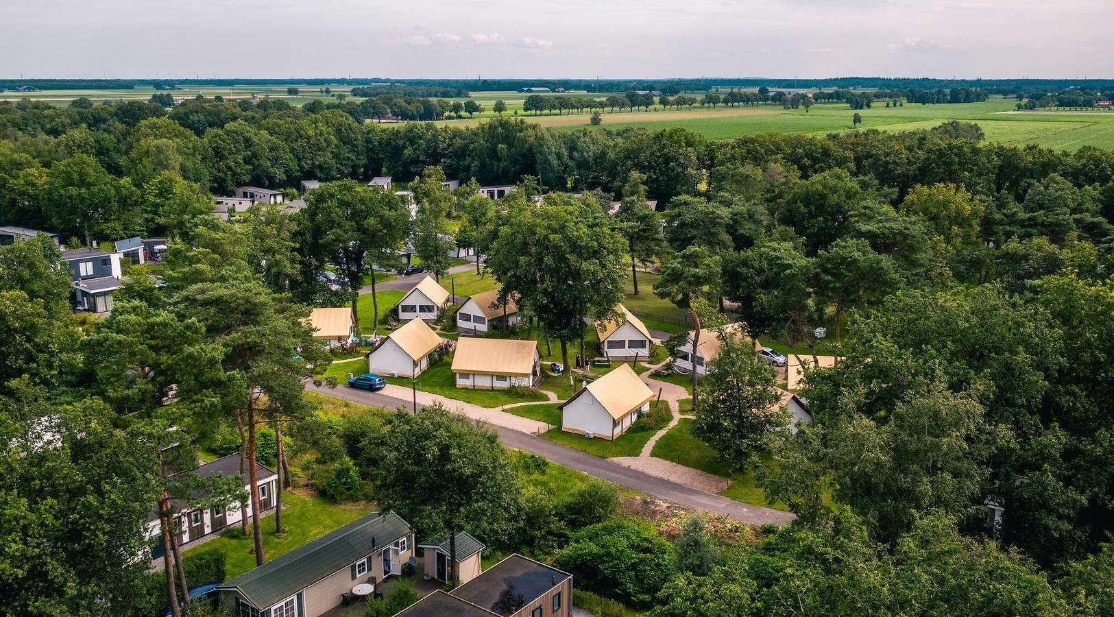 Europarcs Reestervallei — Glampingtent Luxury 6 in Regio Zwolle