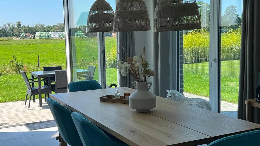 Ferienhaus für 6 Personen, mit Sauna und Garten in Stadland