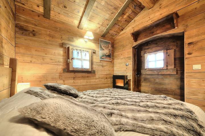 Chalet pour 5 personnes, avec jacuzzi et sauna ainsi que balcon et jardin, animaux acceptés à Les Contamines-Montjoie - 4