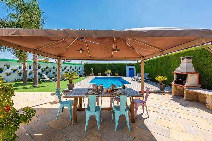 Ländliches Ferienhaus "Casita de la Cantera" mit Pool & Wlan in Lantejuela, Sevilla Provinz