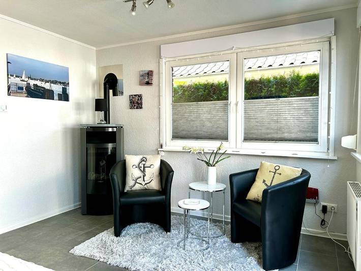 Hôtel pour 5 personnes, avec Terrasse ainsi que Jardin et Vue à Travemünde