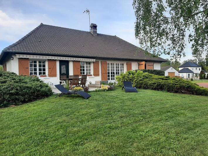 Maison de vacances pour 6 personnes, avec jardin et vue