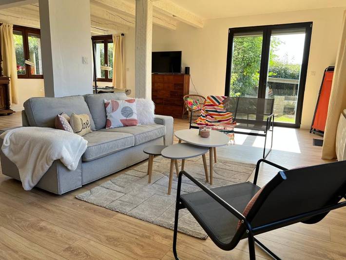 Location de vacances pour 8 personnes, avec jardin et vue dans Plage Keriec - 3