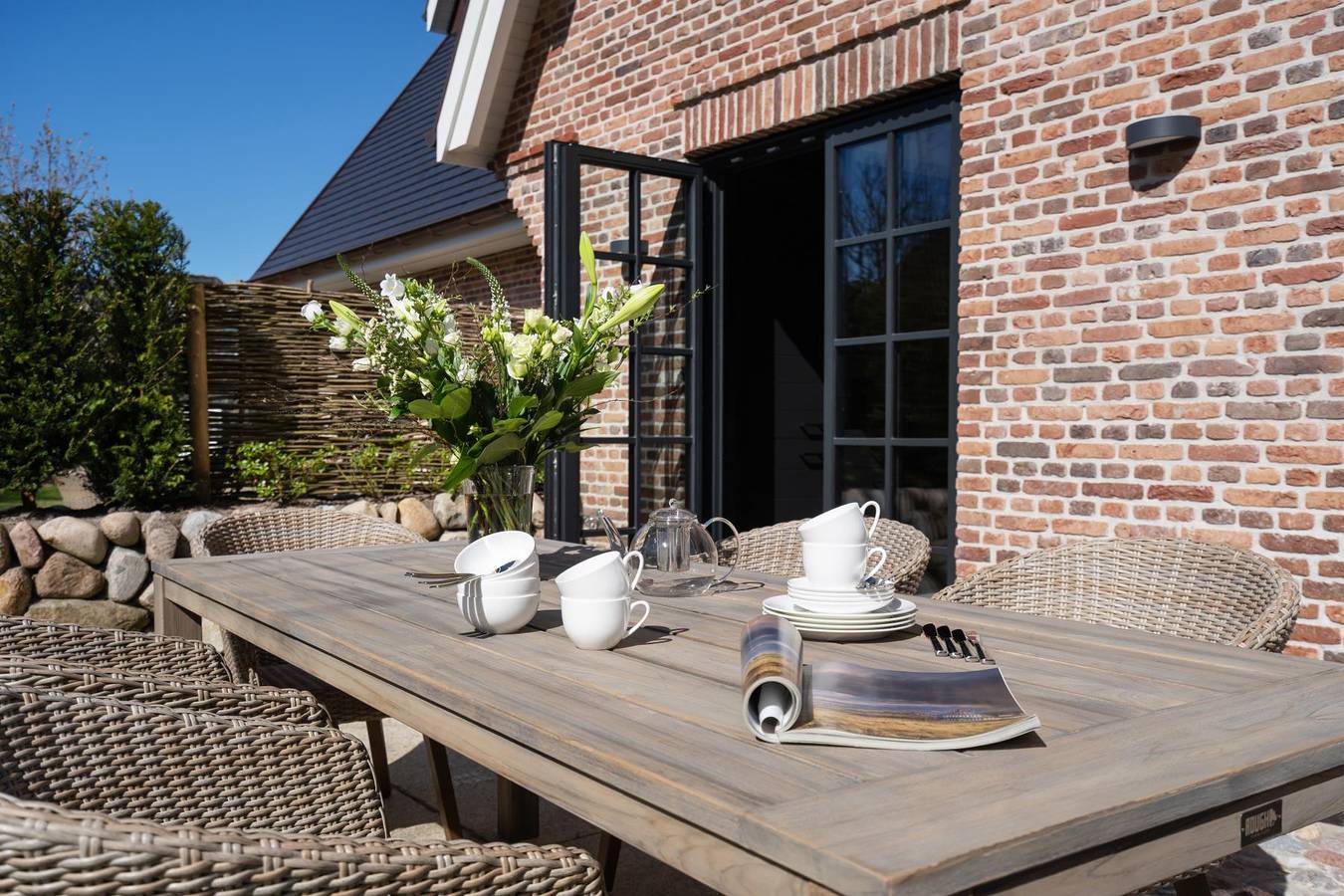 Luxus Ferienhaus Austernperle auf Sylt in Westerland mit Sauna – exklusiver Urlaub nahe Weststrand in Sylt (Gemeinde), Sylt