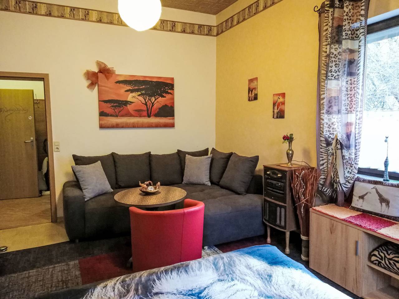 Ganze Wohnung, Blick in die Natur in Ilmenau, Thüringer Kernland