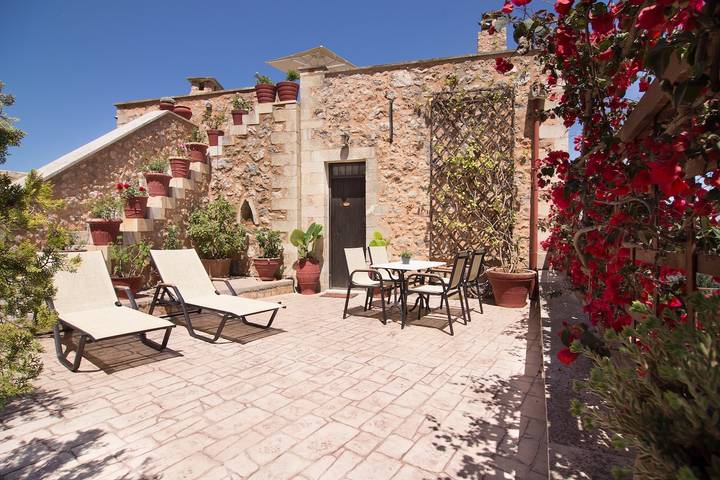 Ferienhaus für 4 Personen, mit Garten und Ausblick sowie Meerblick und Sauna in Chania und Umgebung - 2