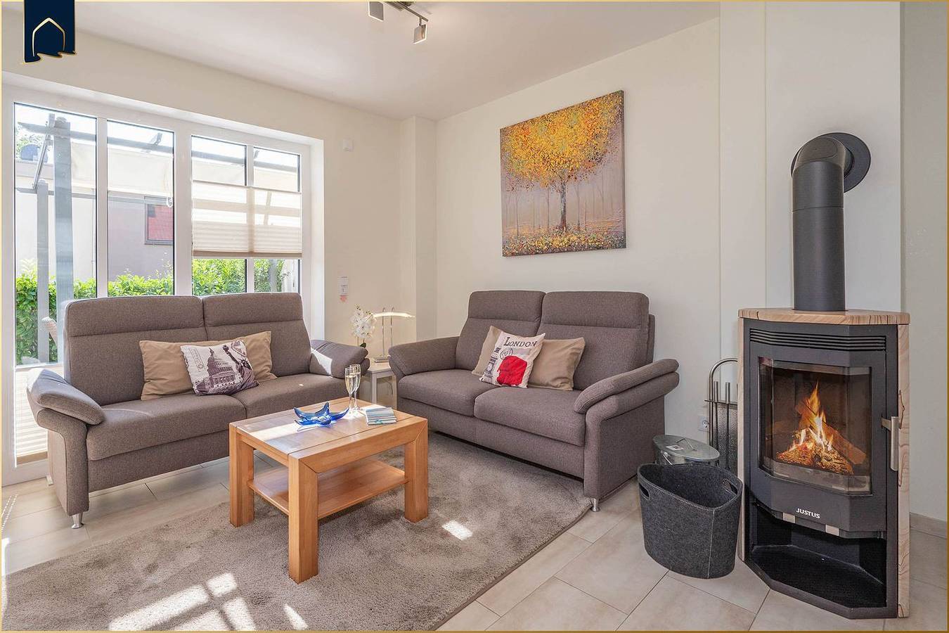 Modernes Ferienhaus in Korswandt mit großem Garten in Waldnähe in Gothensee, Korswandt