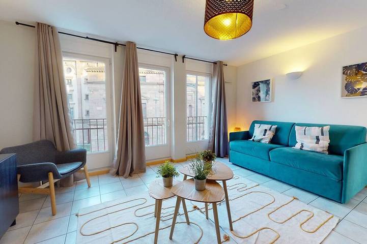 Appartement de vacances pour 8 personnes, avec terrasse, animaux acceptés