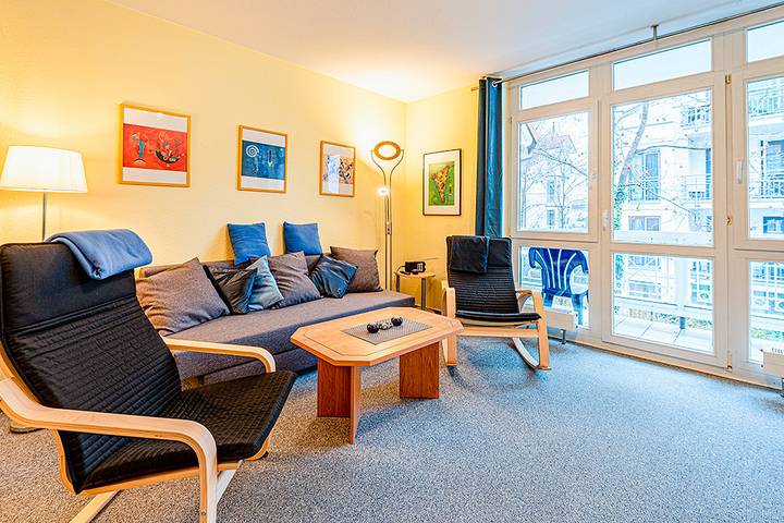 Gîte pour 4 personnes, avec balcon à Binz - 2