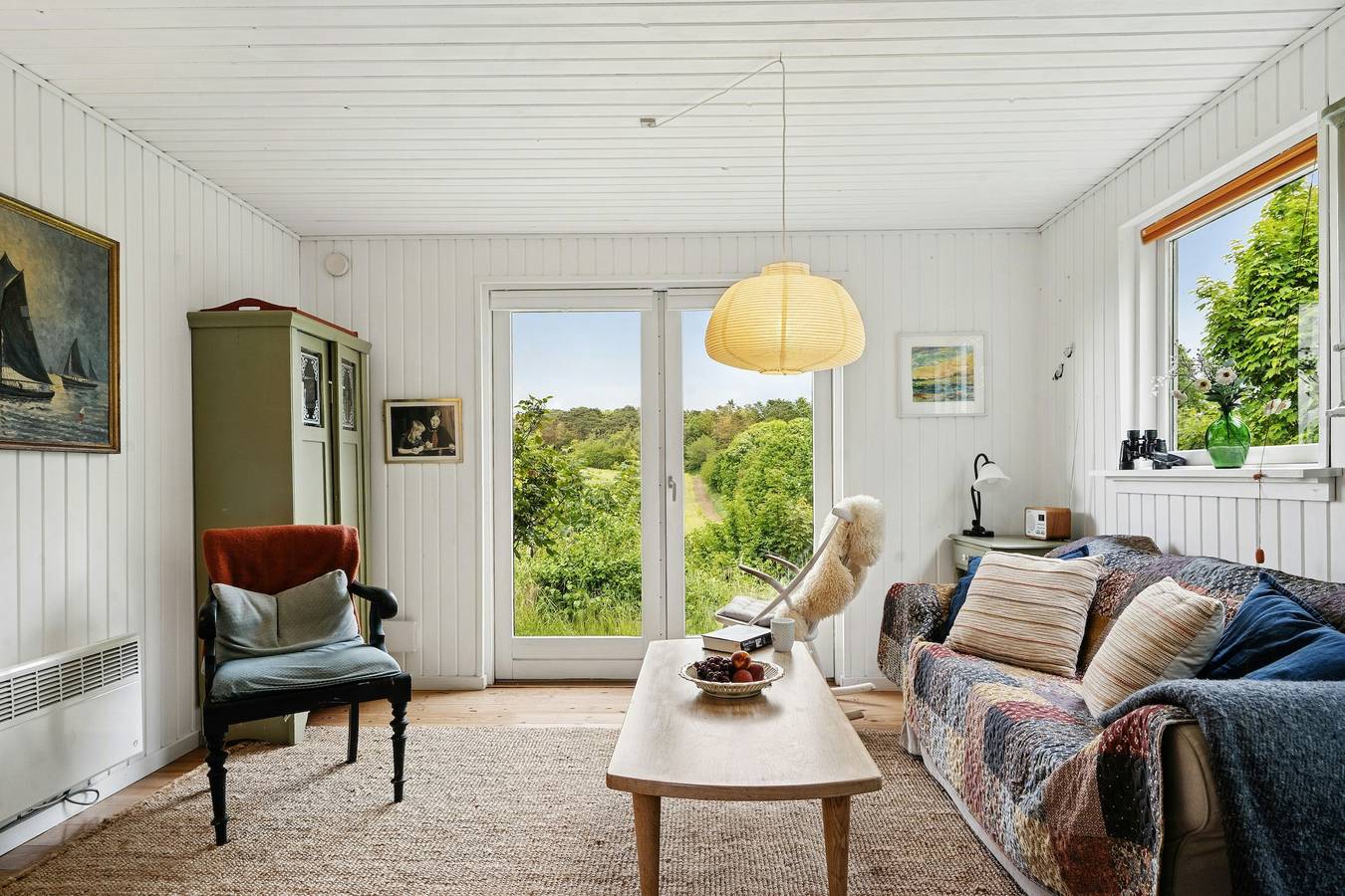 Ferienhaus mit Blick auf die Hügel von Mols in Skødshoved, Knebel