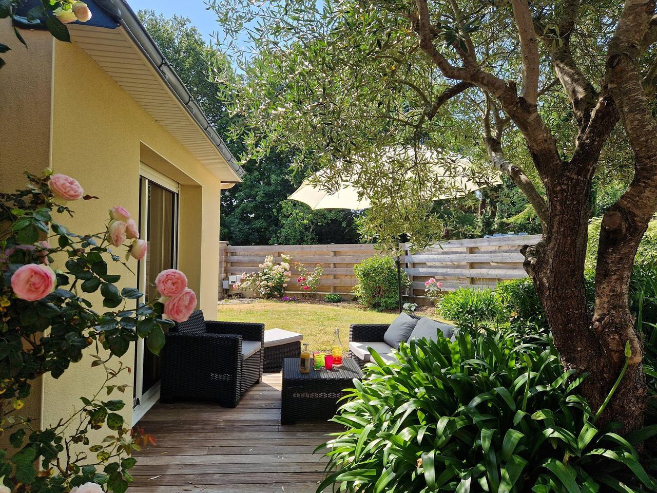 Maison de vacances avec jardin, situé à Auray in Auray, Côte Des Mégalithes